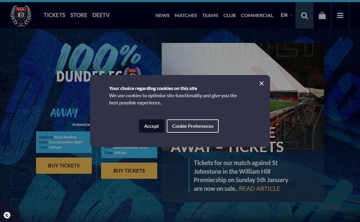 Home - Dundee Football Club - Official Website