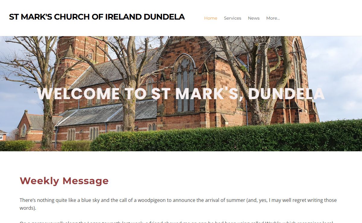 ST MARK'S CHURCH OF IRELAND DUNDELA - Home
