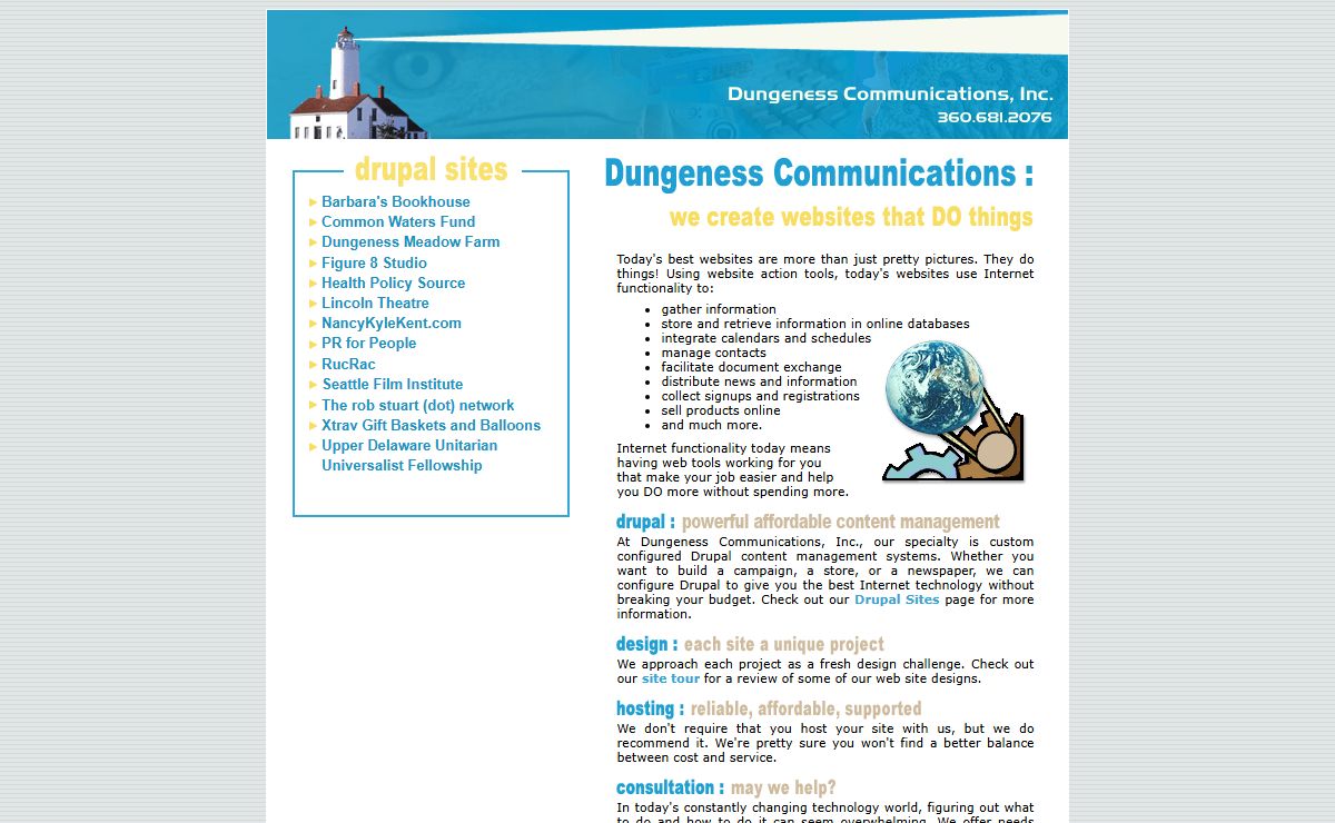 Internet Functionality Specialists - Dungeness Communications, Inc.