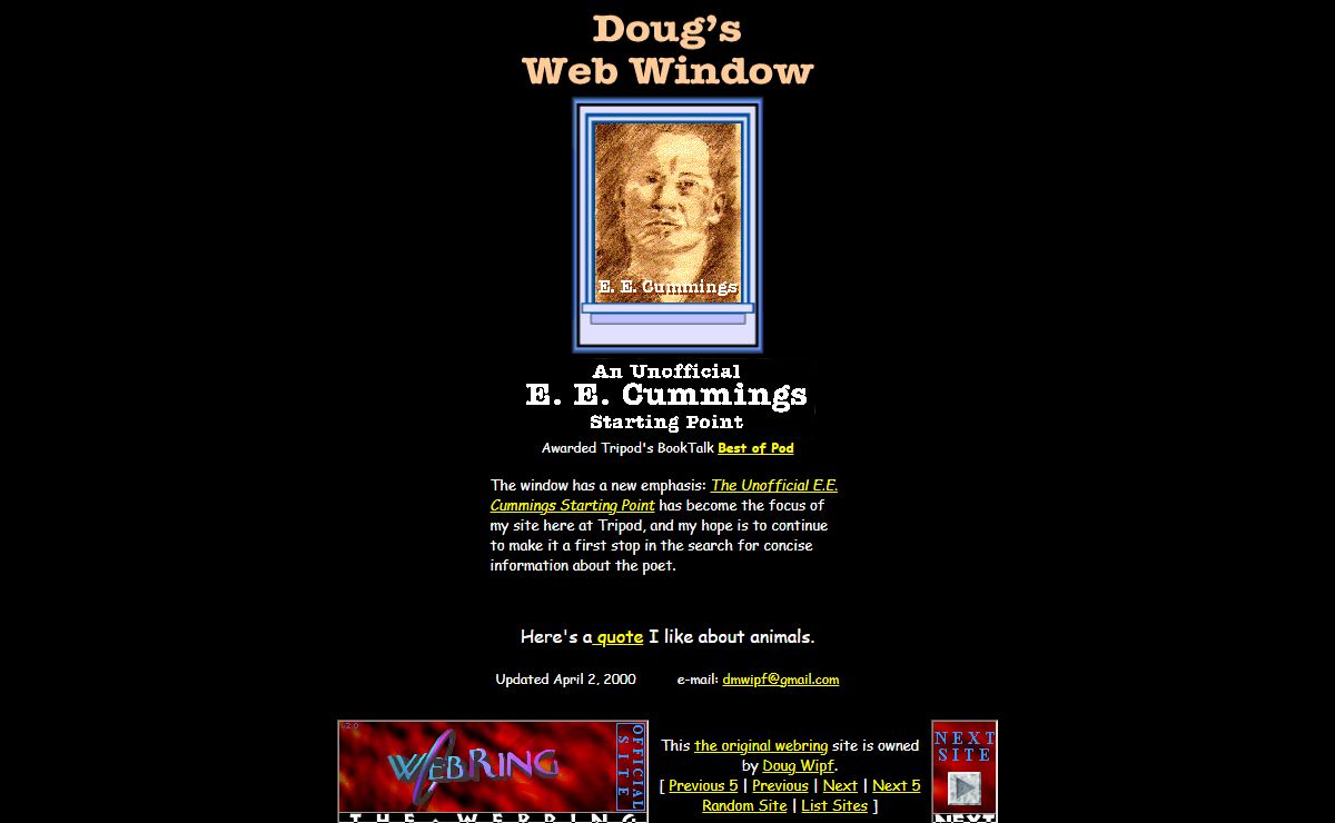 Doug's Web Window