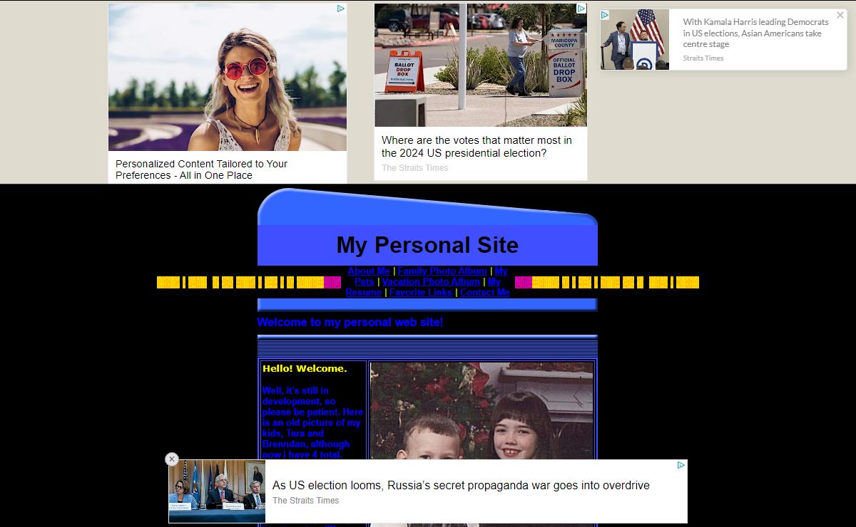 My Personal Site
