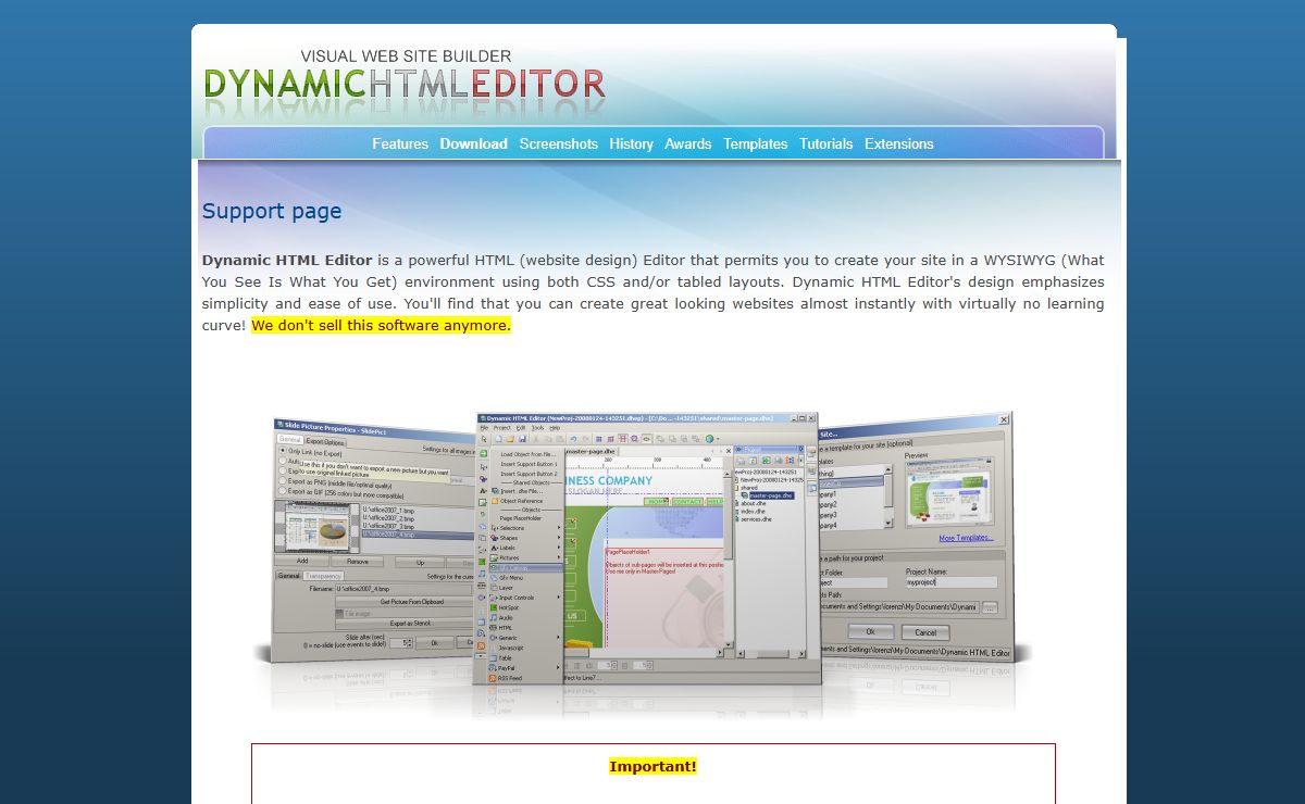 Dynamic HTML Editor: WYSIWYG HTML Editor (web design,make your own website,web page design,website design)