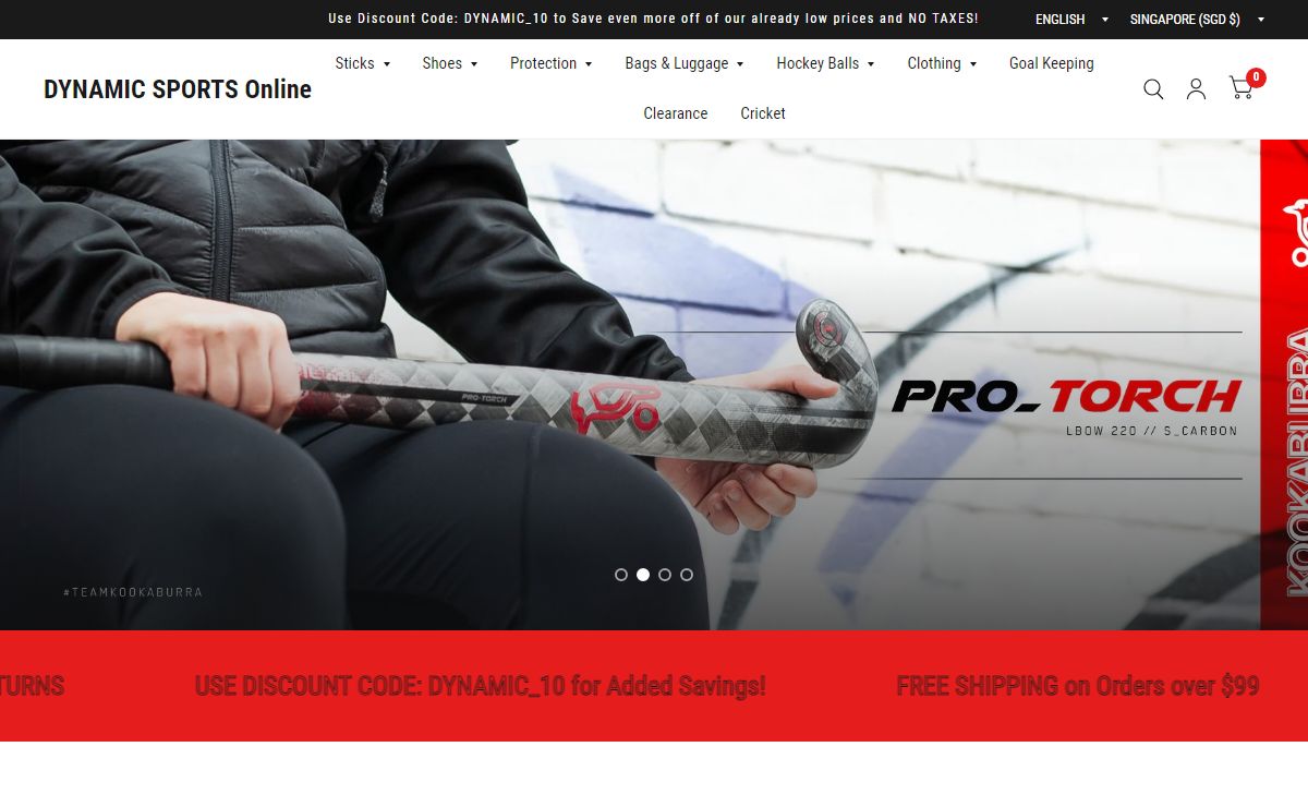 Dynamic Sports Online | Field Hockey and Cricket Shop – DYNAMIC SPORTS Online