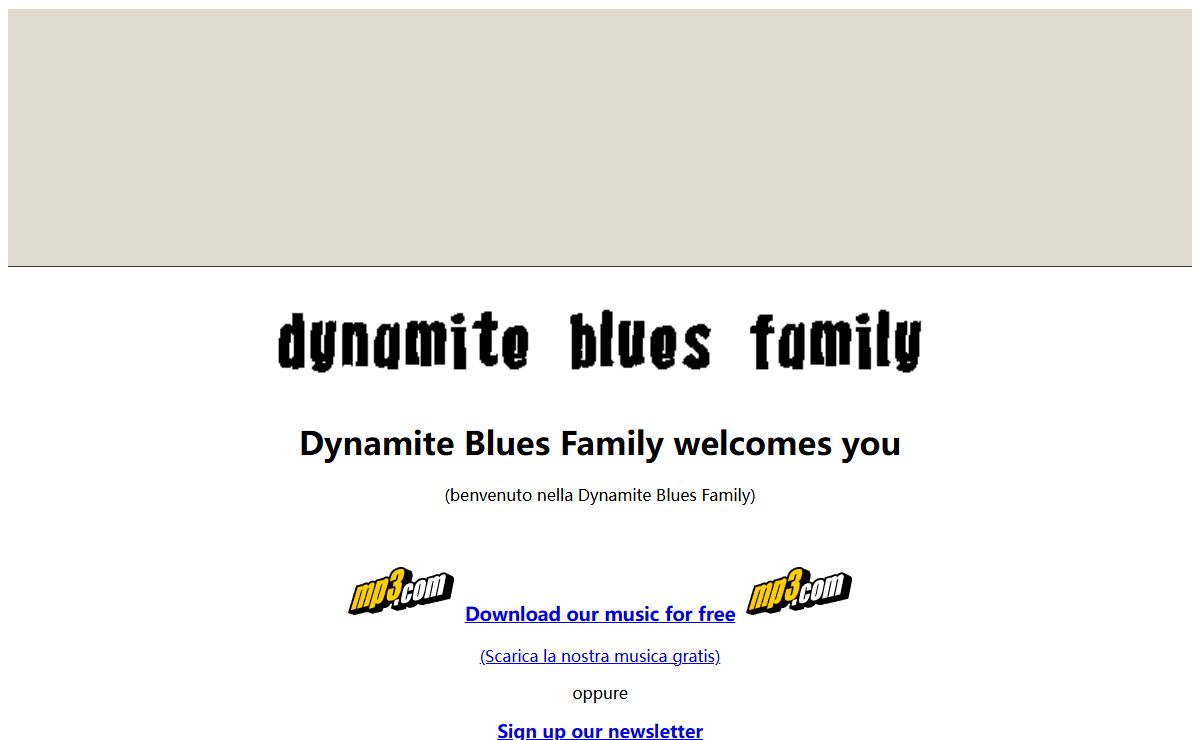 Dynamite Blues Family welcomes you