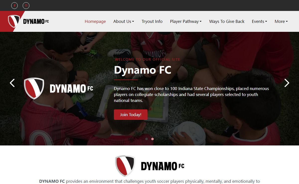 Homepage - Dynamo FC