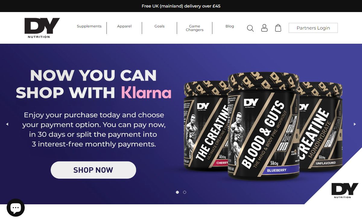 Dorian Yates Nutrition Supplements – DY Nutrition UK
