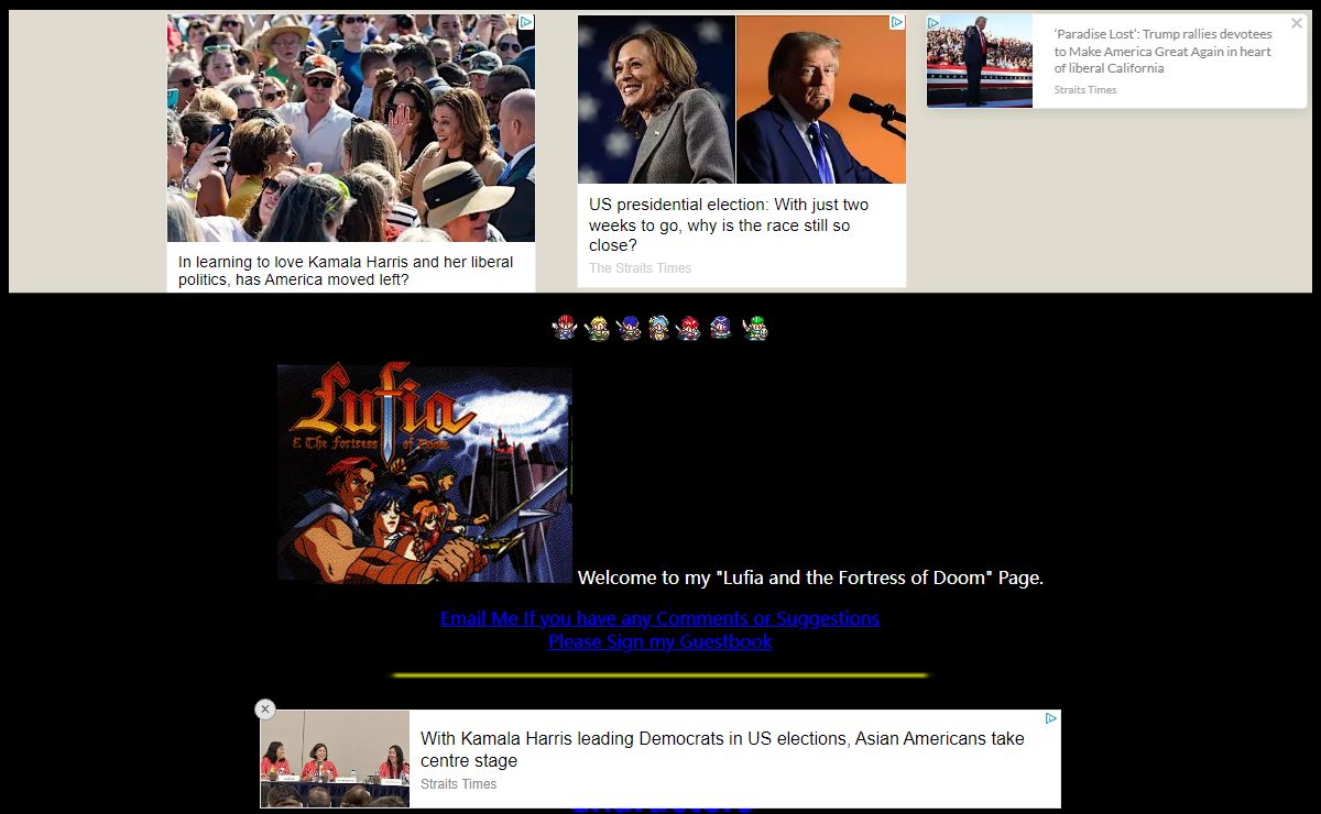 Shocker's Lufia Page