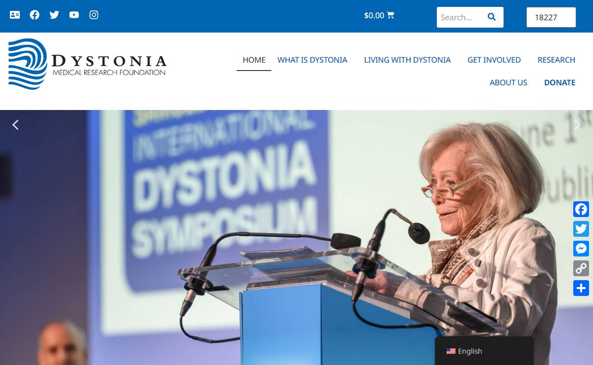 Dystonia Medical Research Foundation | Dystonia Foundation
