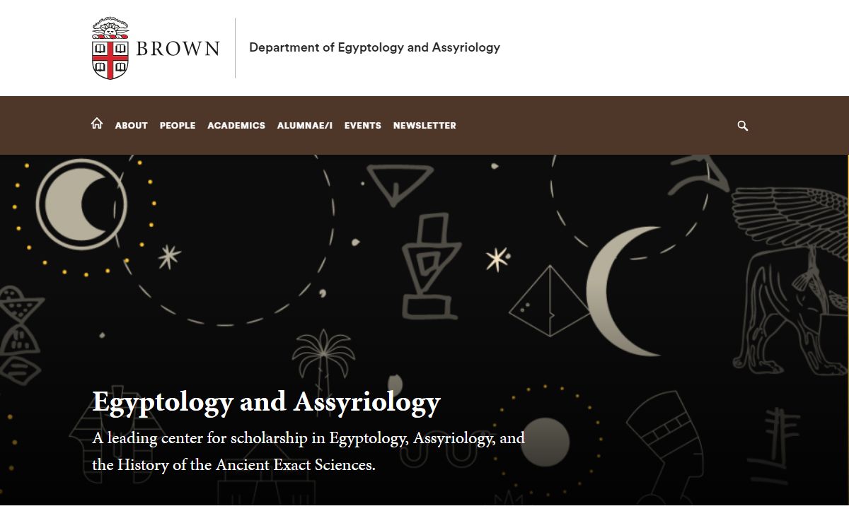 Egyptology and Assyriology | Brown University