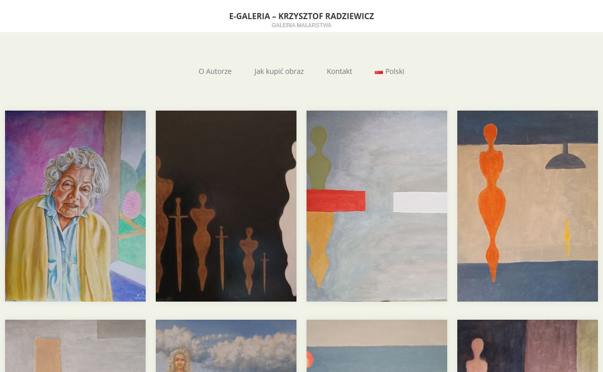 E-Galeria – Krzysztof Radziewicz – Galeria Malarstwa
