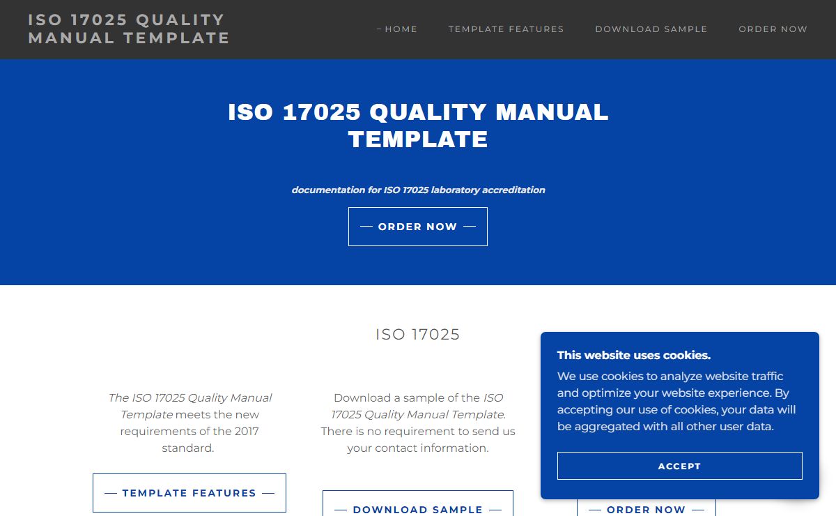 Iso 17025 Quality Manual Template - E-Shoq
