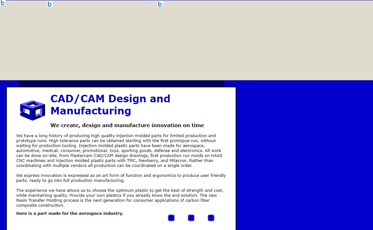 CAD/CAM Design and Manufacturing