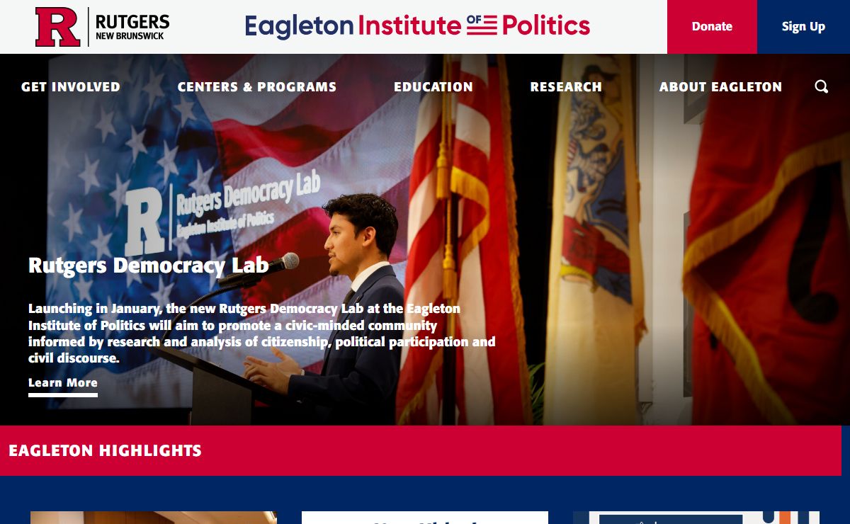 Eagleton Institute of Politics at Rutgers—New Brunswick