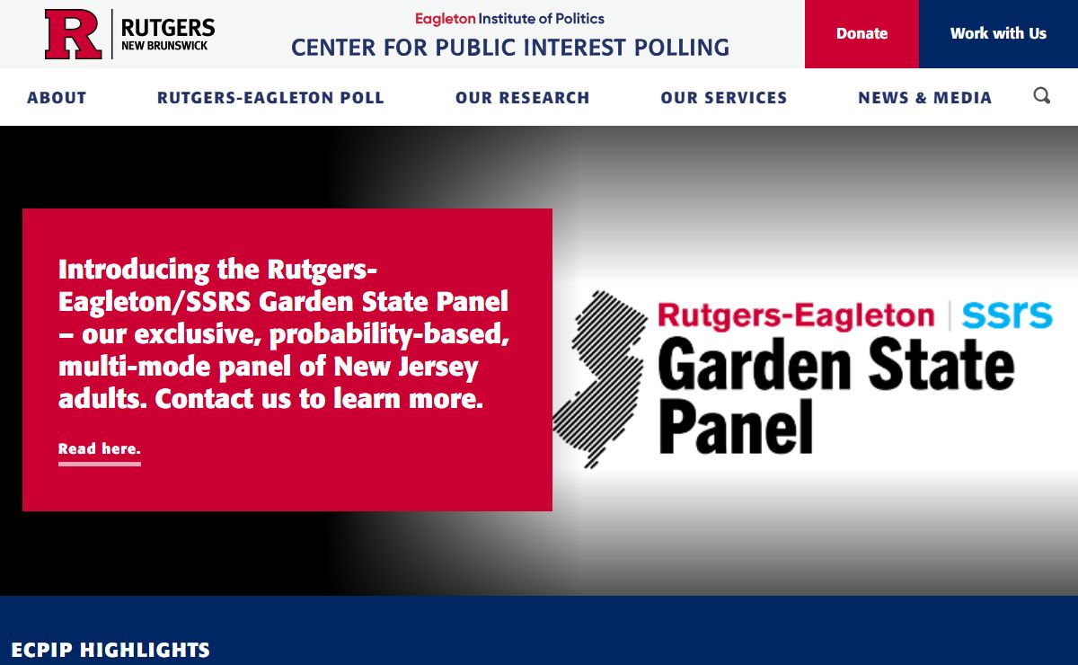 Rutgers-Eagleton Poll, Eagleton Center for Public Interest Polling