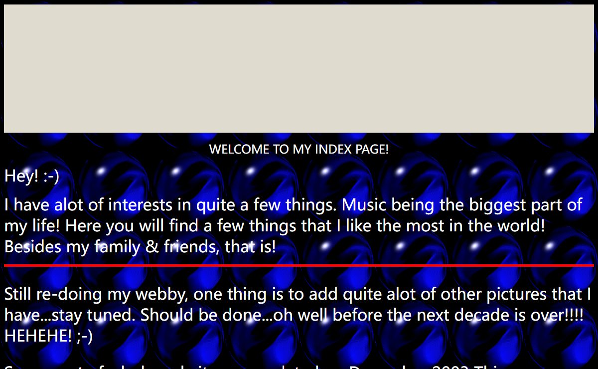 Beth's Website & My RS Pages!