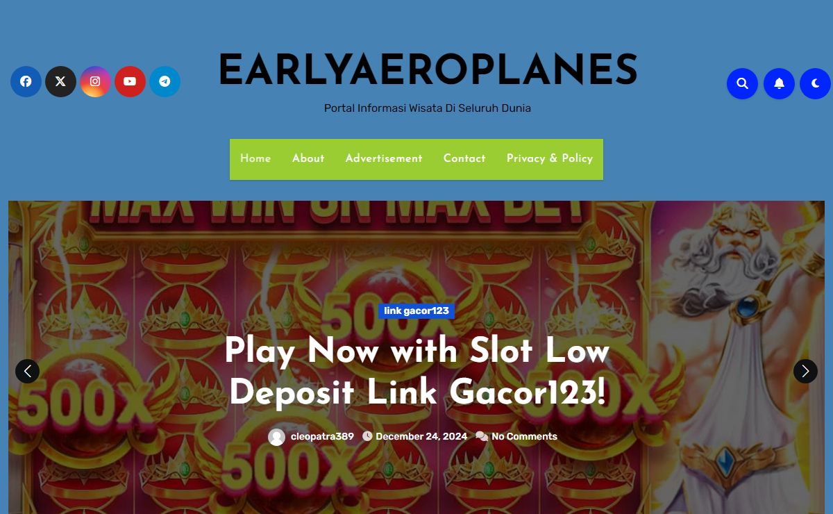 EARLYAEROPLANES - Portal Informasi Wisata Di Seluruh Dunia