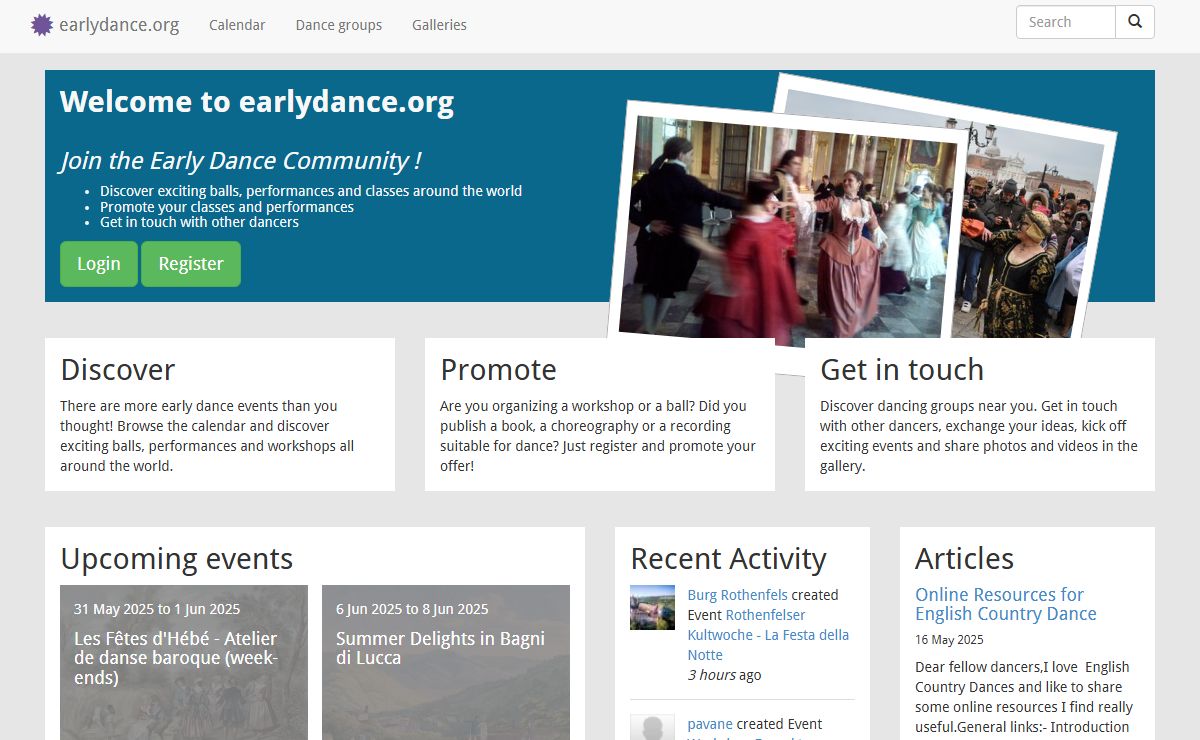 Home | earlydance.org
