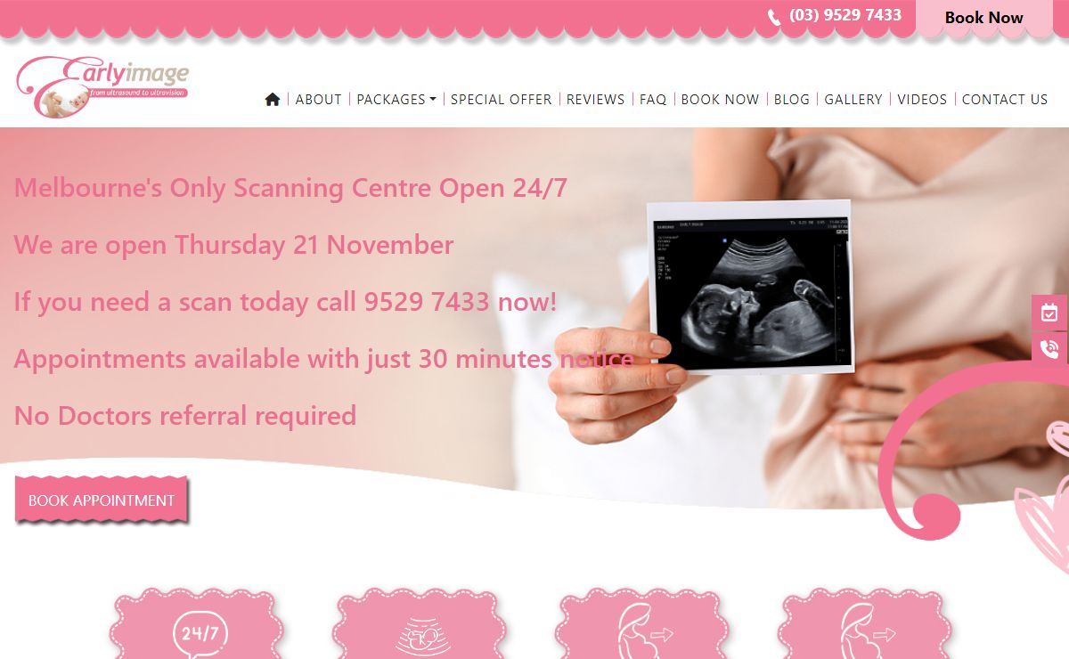 3D/4D/5D Ultrasound Baby Gender Scanning Melbourne