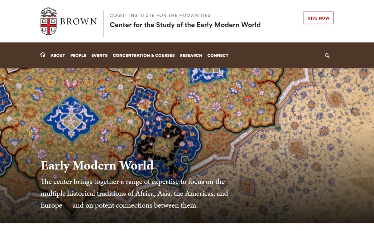 Early Modern World | Brown University