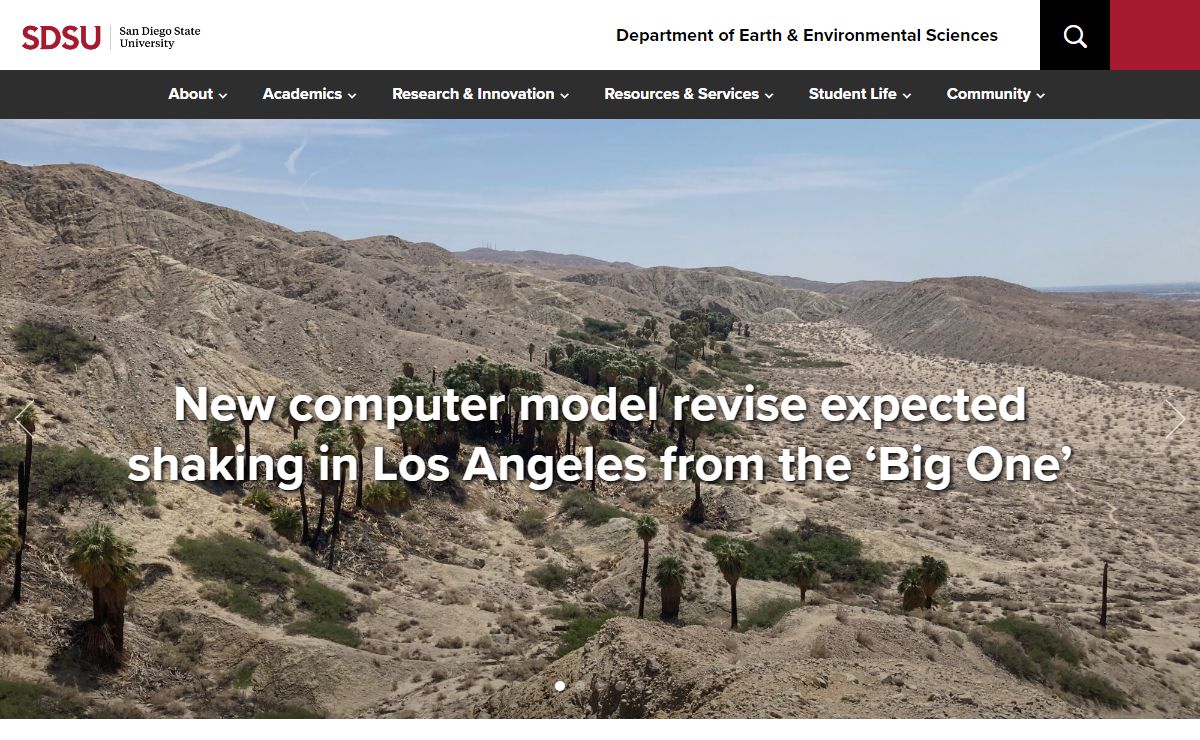 Department of Earth & Environmental Sciences