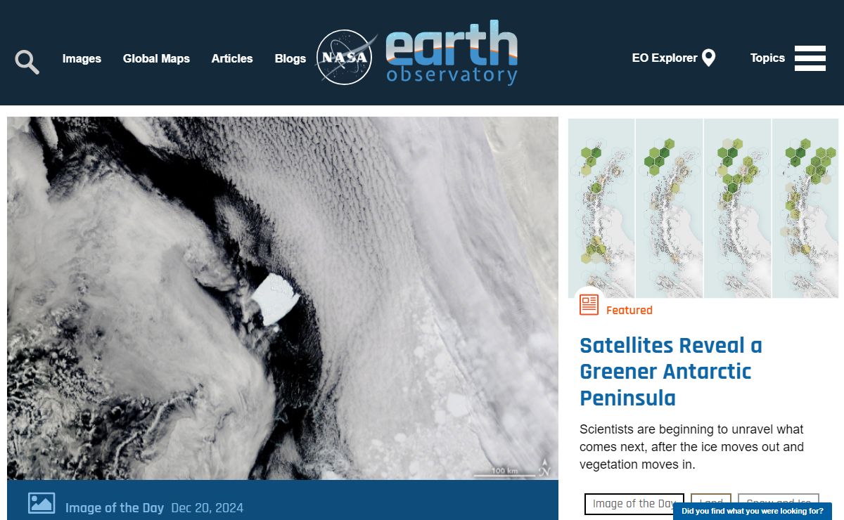 NASA Earth Observatory - Home