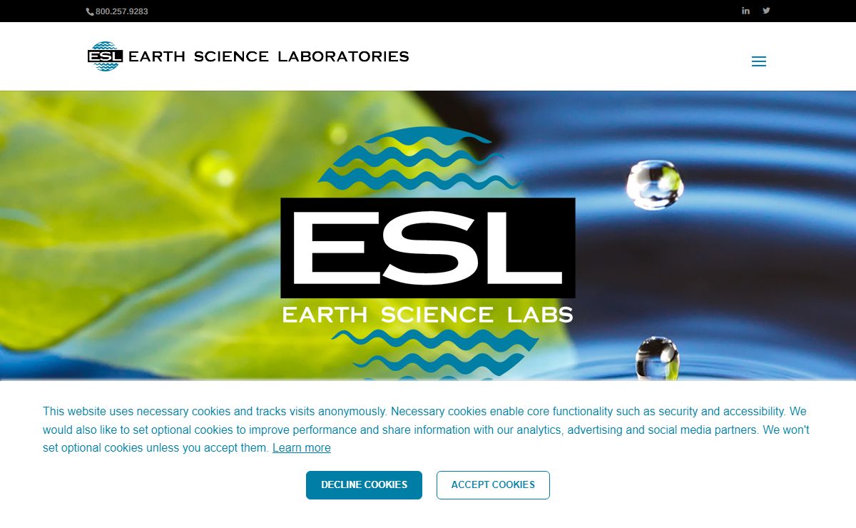 Sustainable solutions for our most valuable resources - Earth Science Laboratories