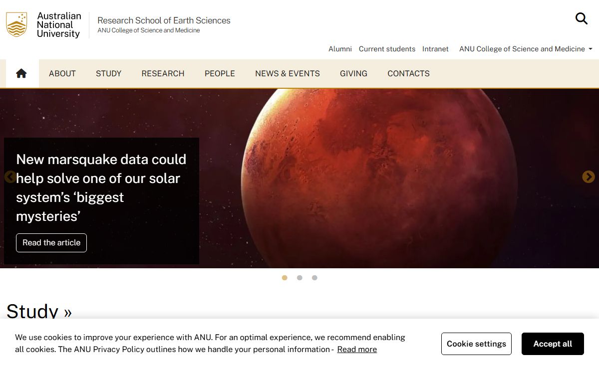 ANU Research School of Earth Sciences