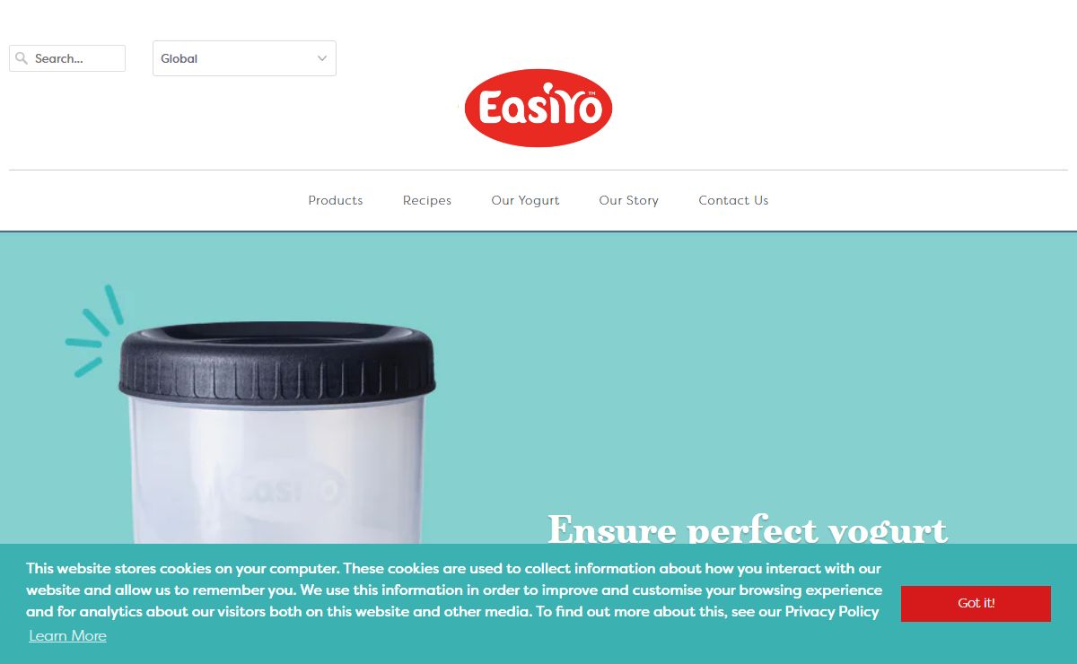 EasiYo Yogurt
