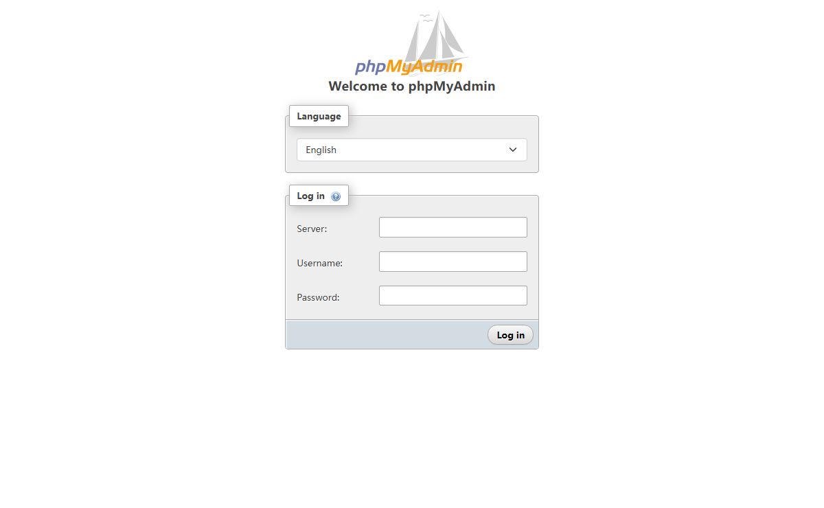 phpMyAdmin