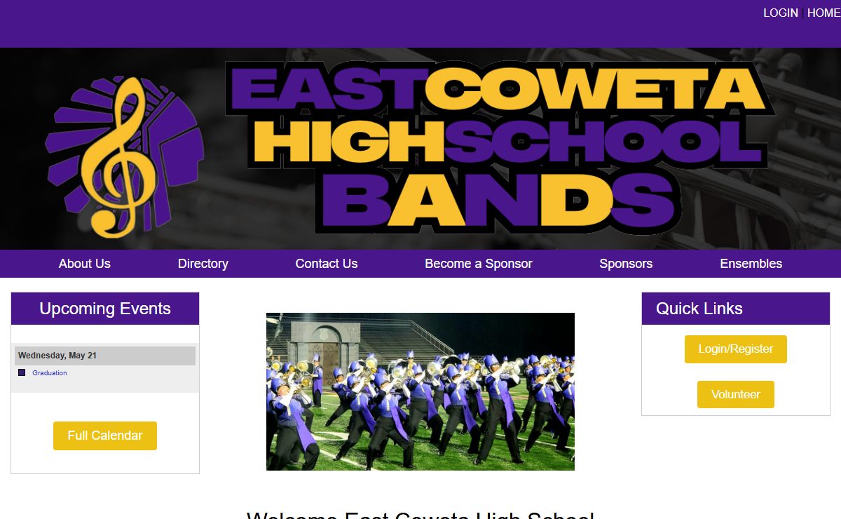 East Coweta High School Band Boosters - Home