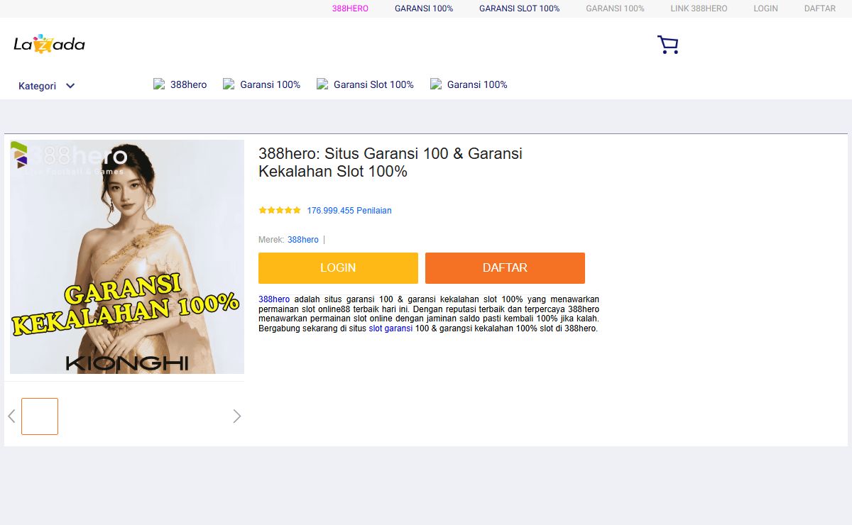 388hero: Situs Garansi 100 & Garansi Kekalahan Slot 100%
