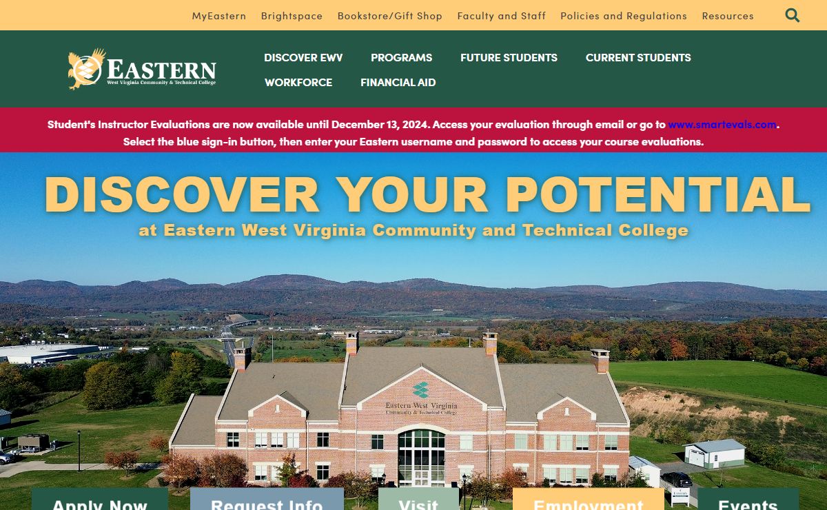 Home - Eastern West Virginia Community and Technical College