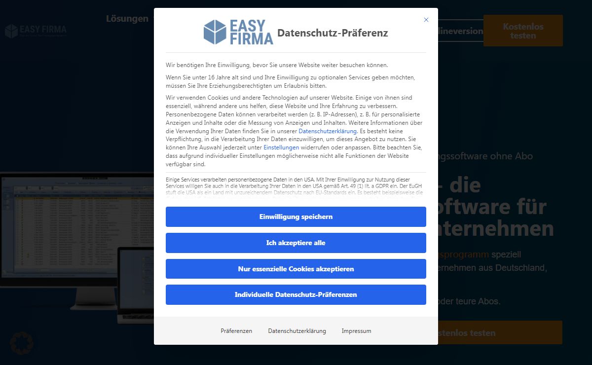 Rechnungssoftware für Deutschland, Österreich & Schweiz