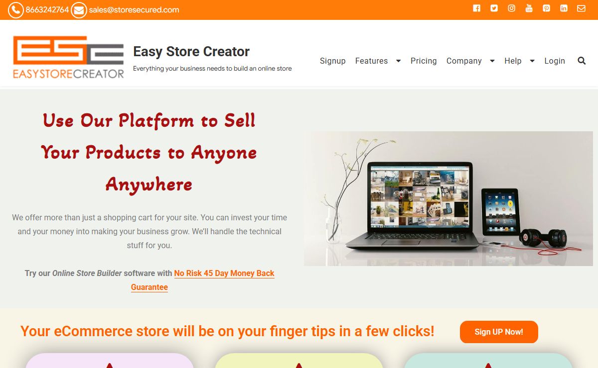 Easy Store Creator – Online Store Builder - Easy Store Creator