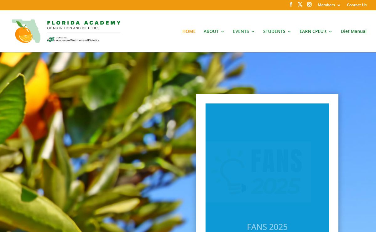 Florida Academy of Nutrition and Dietetics |
