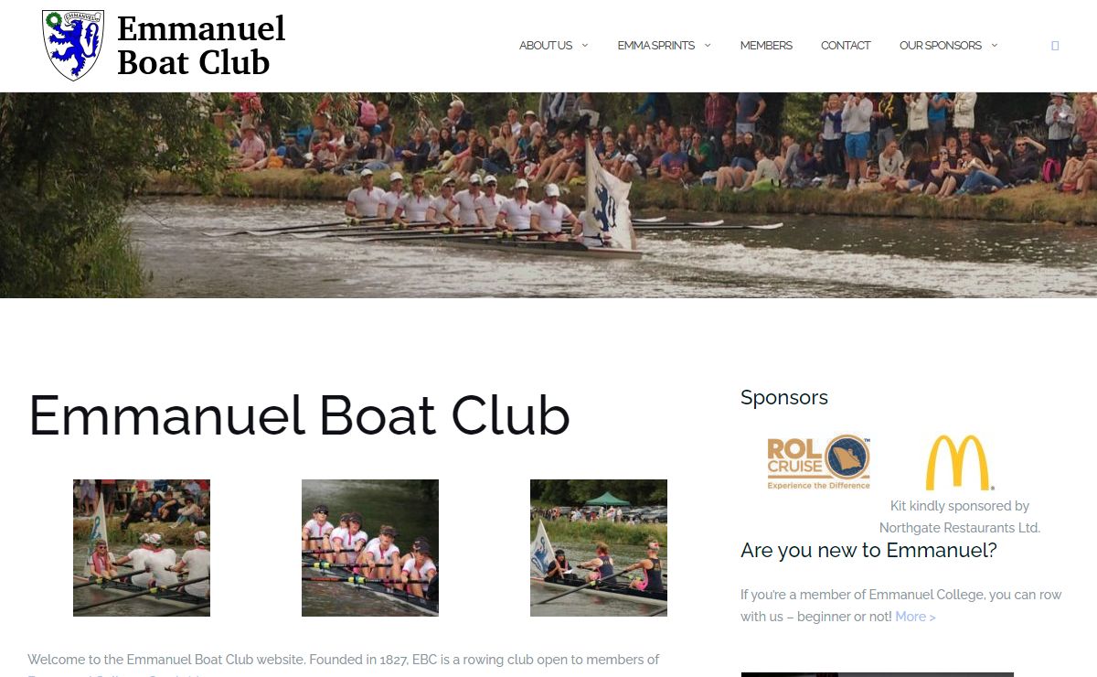 Emmanuel Boat Club – Boat club for Emmanuel College Cambridge