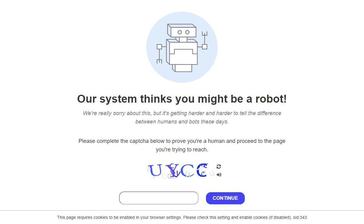 Robot Challenge Screen