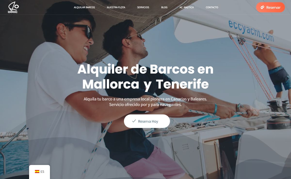 ECC Yacht • Alquiler de Barcos en Mallorca y Canarias