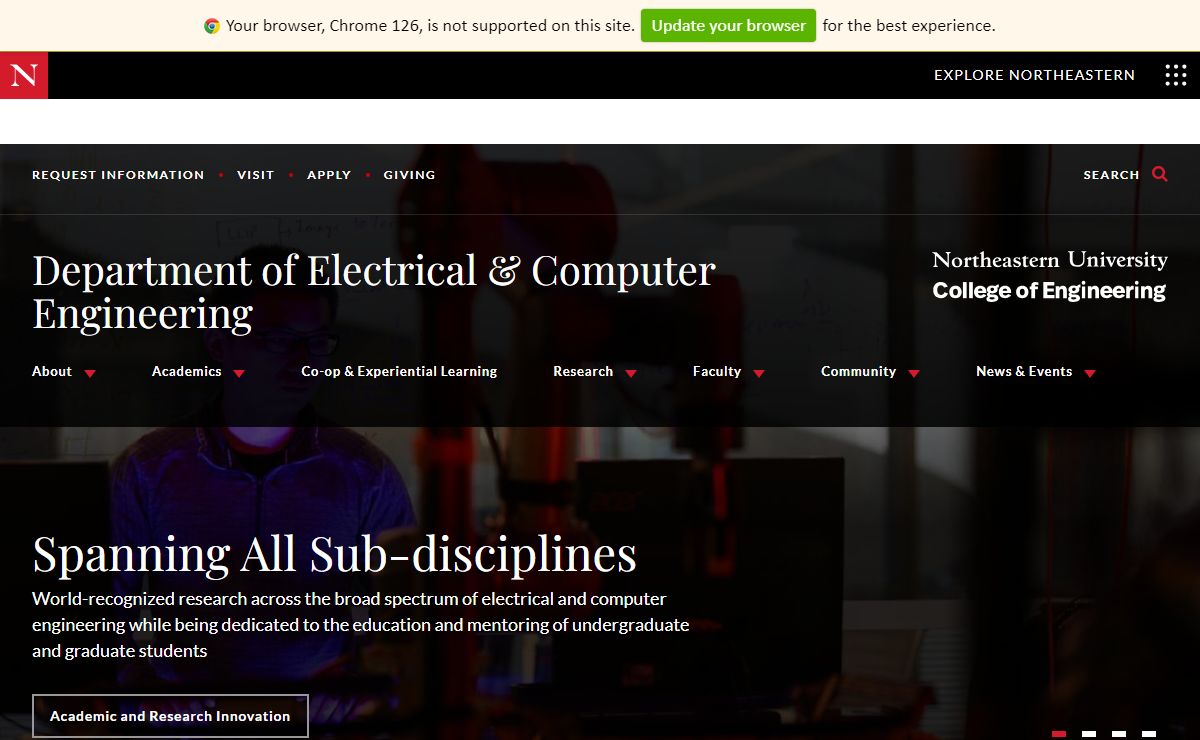 Department of Electrical & Computer Engineering - Northeastern University