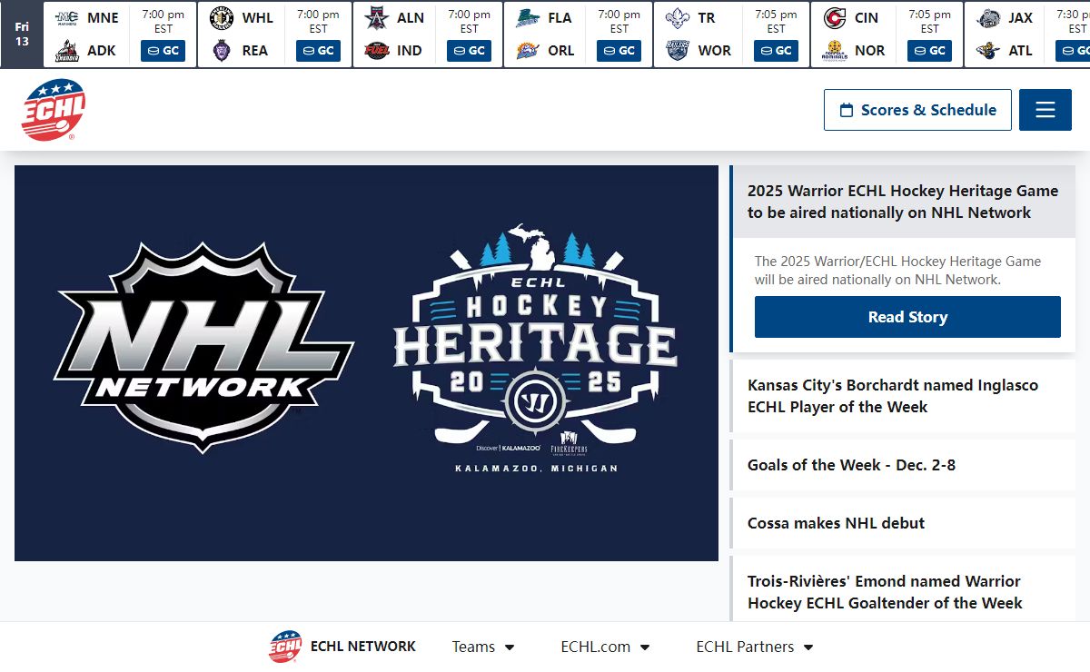 ECHL | Premier "AA" Hockey League