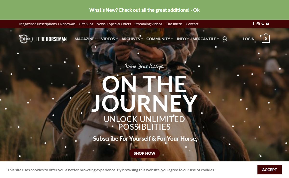 Eclectic Horseman – Just What Works!