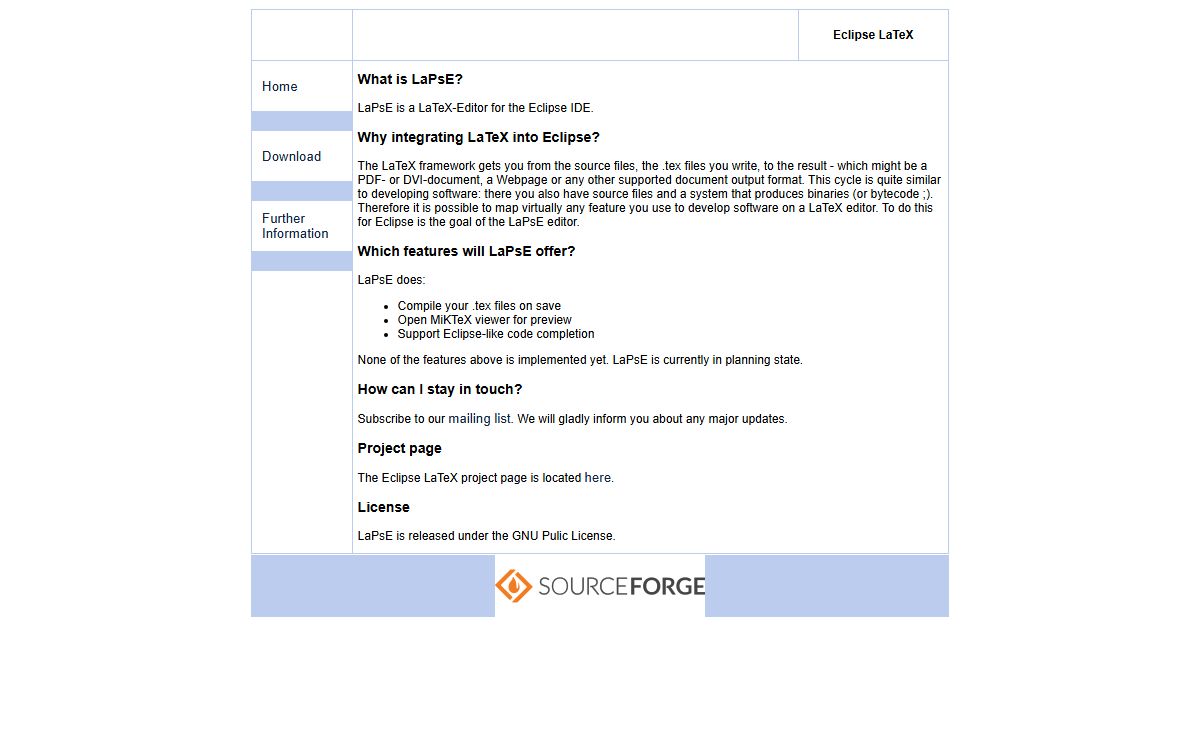Eclipse LaTeX Plugin