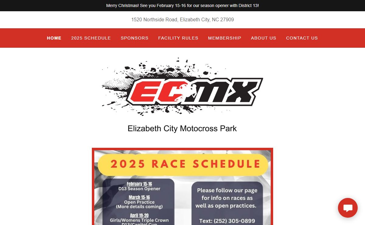 Racing and Race Track - Elizabeth City Motocross Club