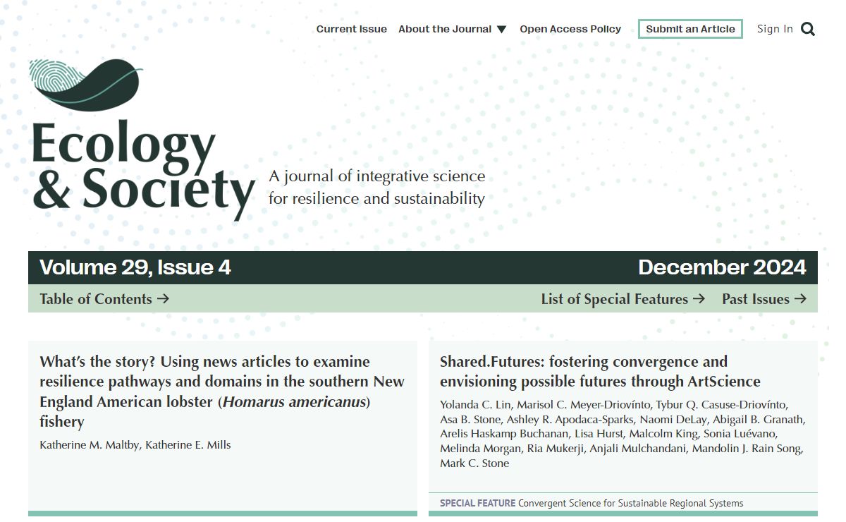 Home - Ecology & Society