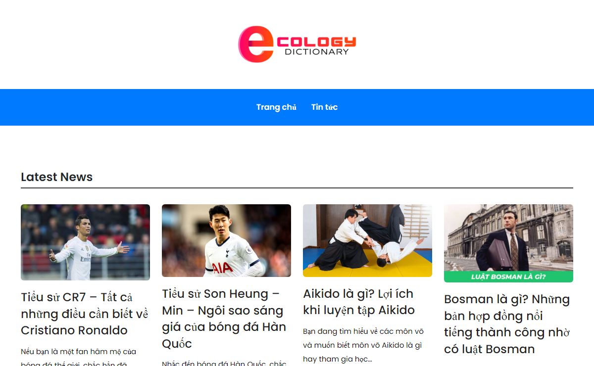 ecologydictionary.org - Website cung cấp tin tức về giải trí