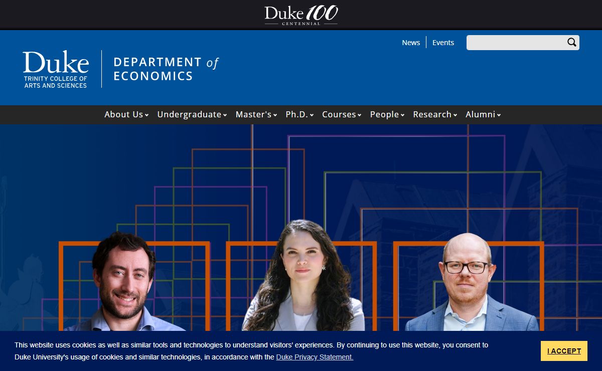 Front Page | Economics Department