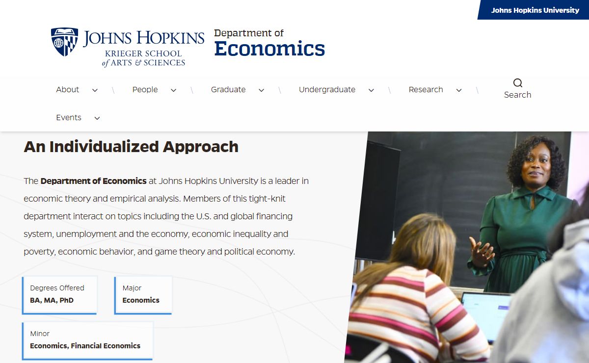 Economics | Johns Hopkins University