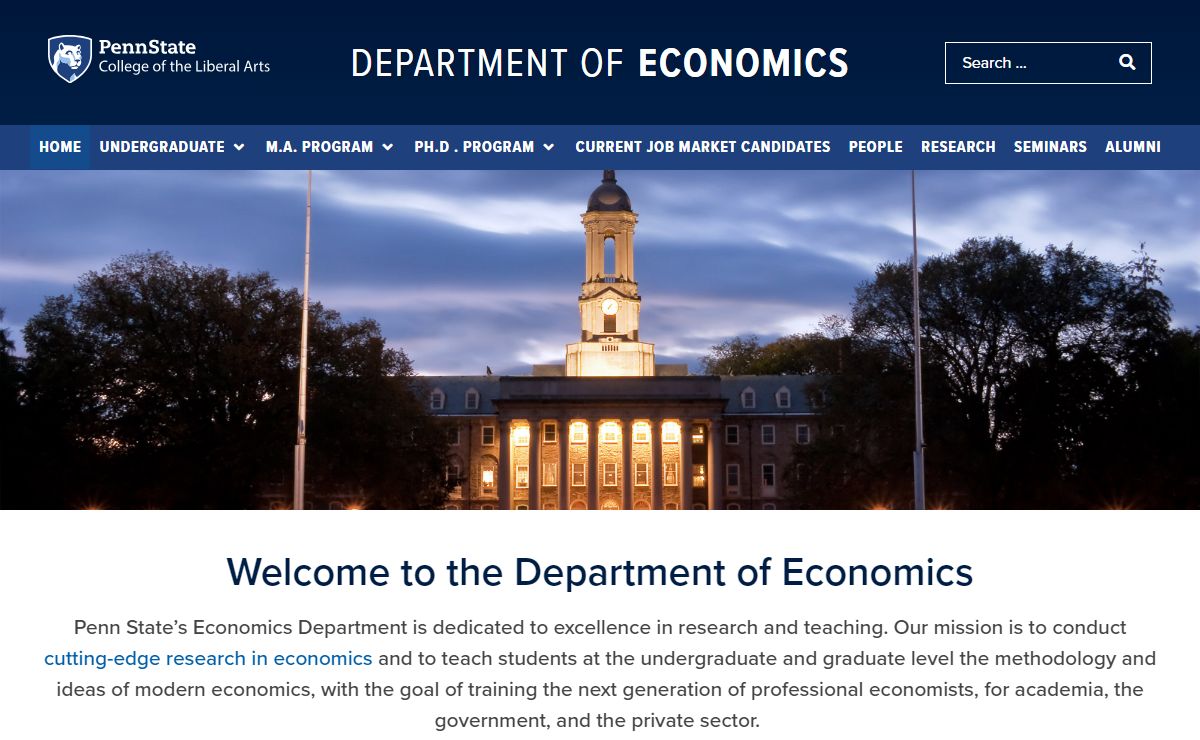 Home - Department of Economics