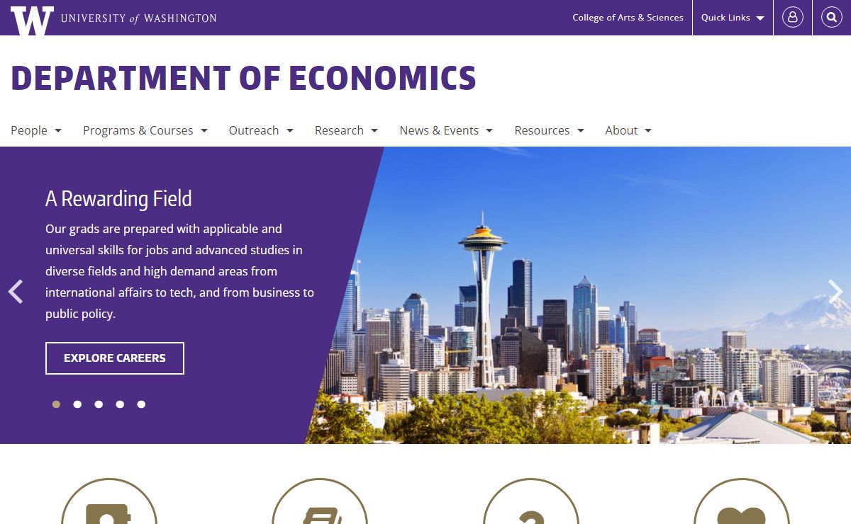 Home | Department of Economics | University of Washington