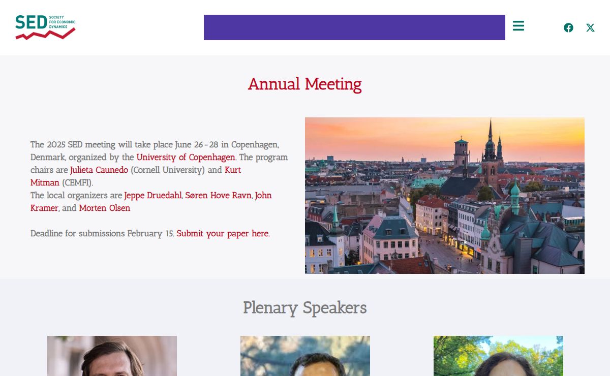 Society for Economic Dynamics – Society For Eonomic Dynamics